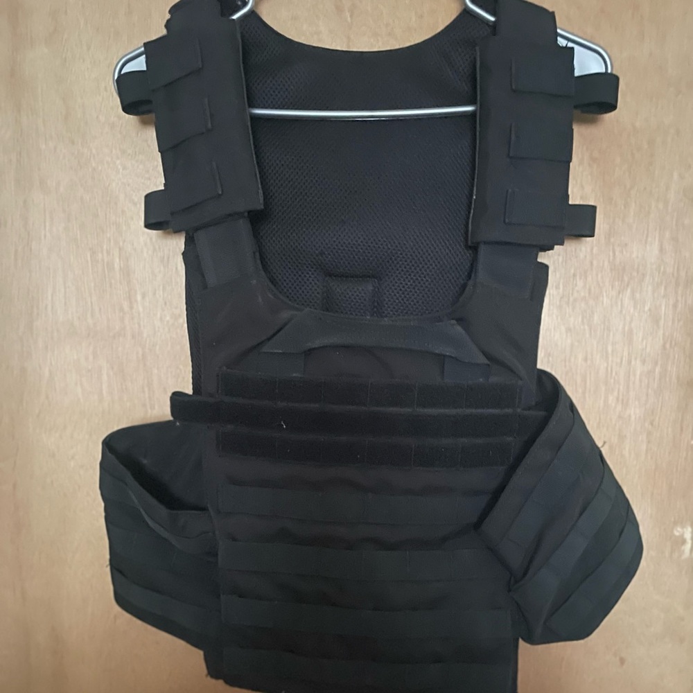 Tactical Black Vest